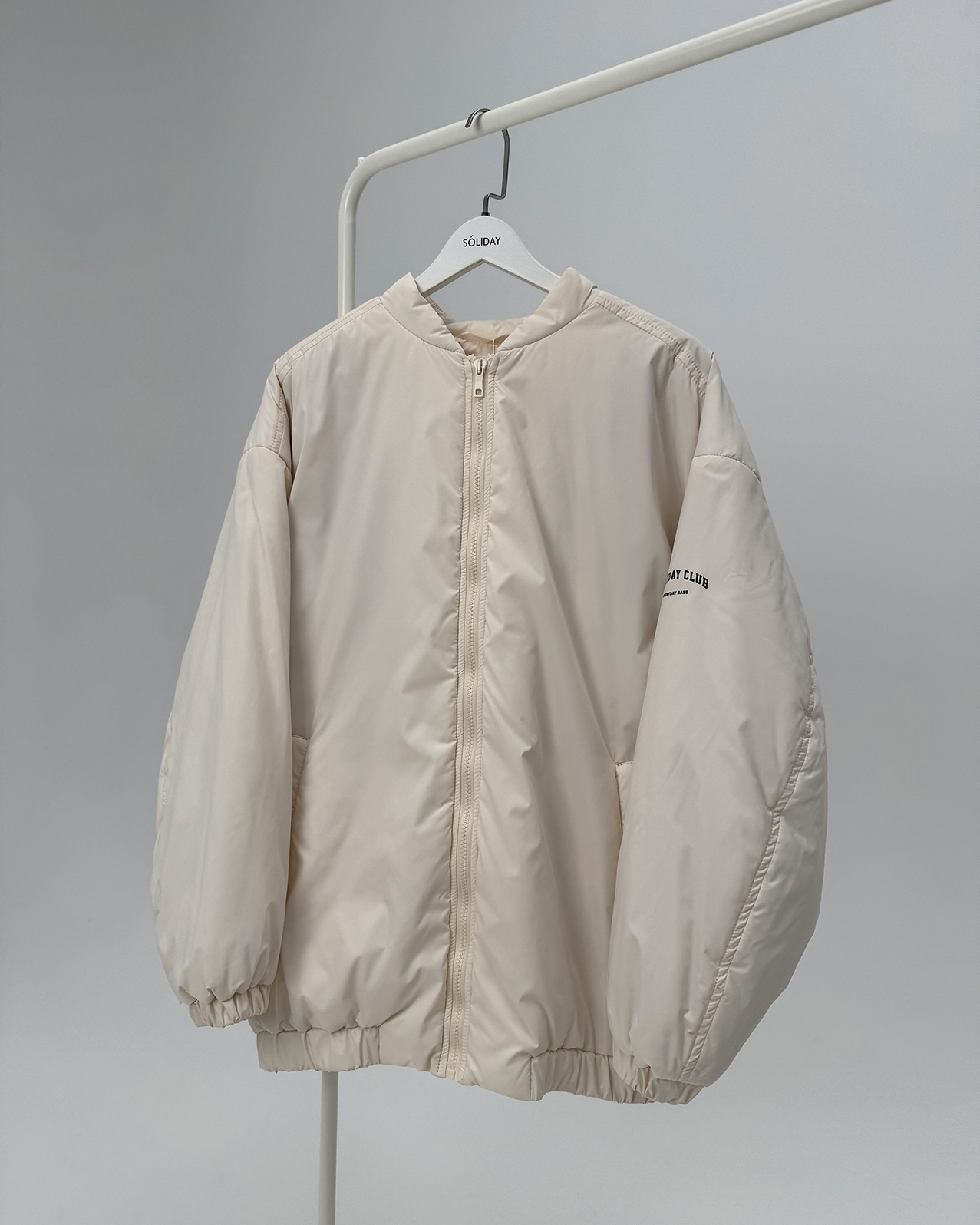 Бомбер STANFORD SAMPLE молочный