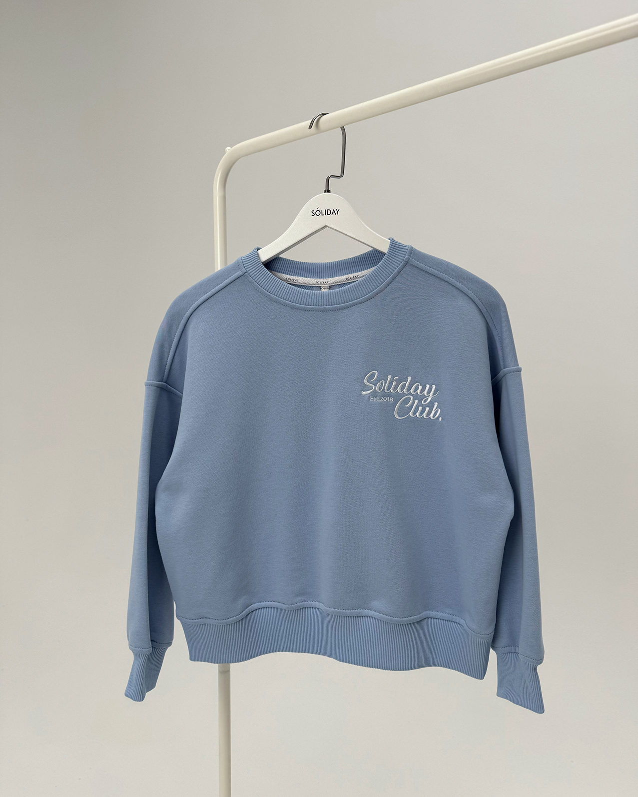 Cвитшот RANDY SAMPLE голубой