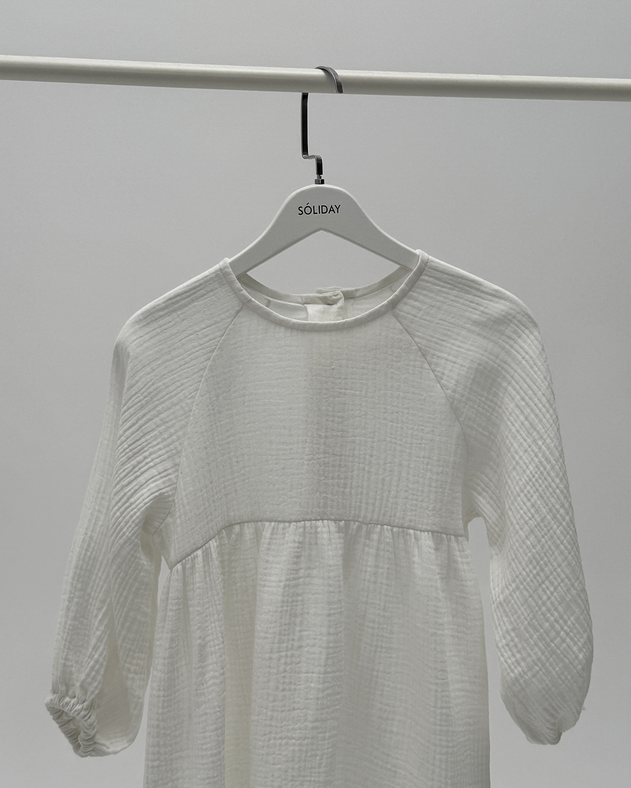 Платье муслин молочный SAMPLE собственного производства - фото 2