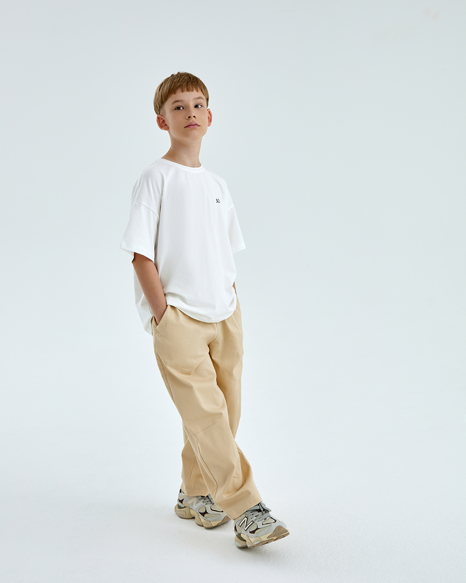 Футболка OVER молочный SAMPLE  собственного производства - фото 2