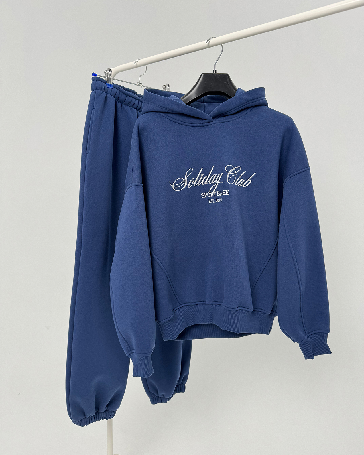 Костюм с начесом YORK SAMPLE синий