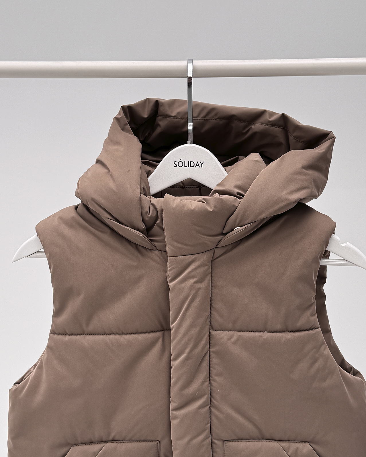 Жилет REMY SAMPLE КОРИЧНЕВЫЙ