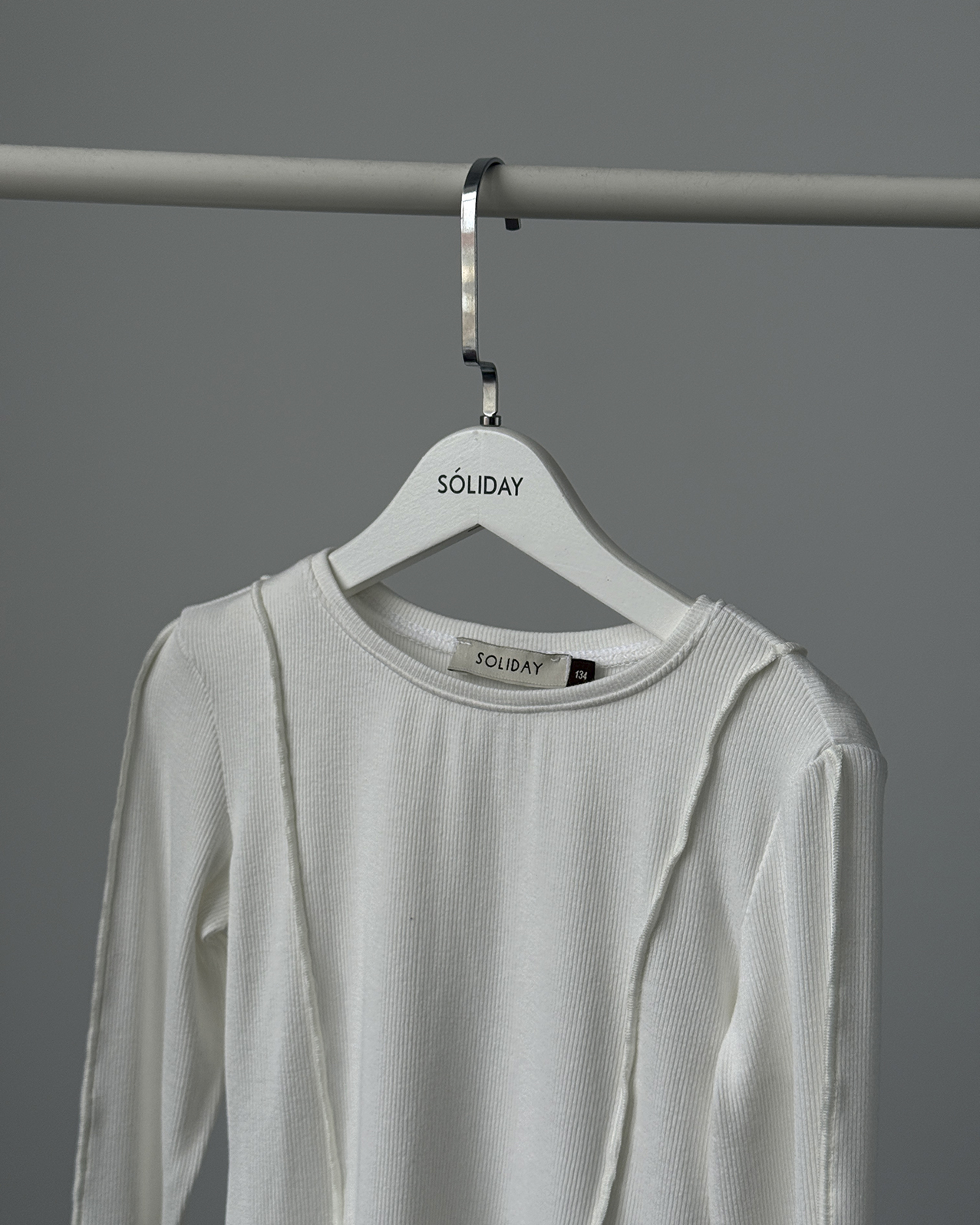 Лонгслив GRACE молочный SAMPLE собственного производства - фото 2