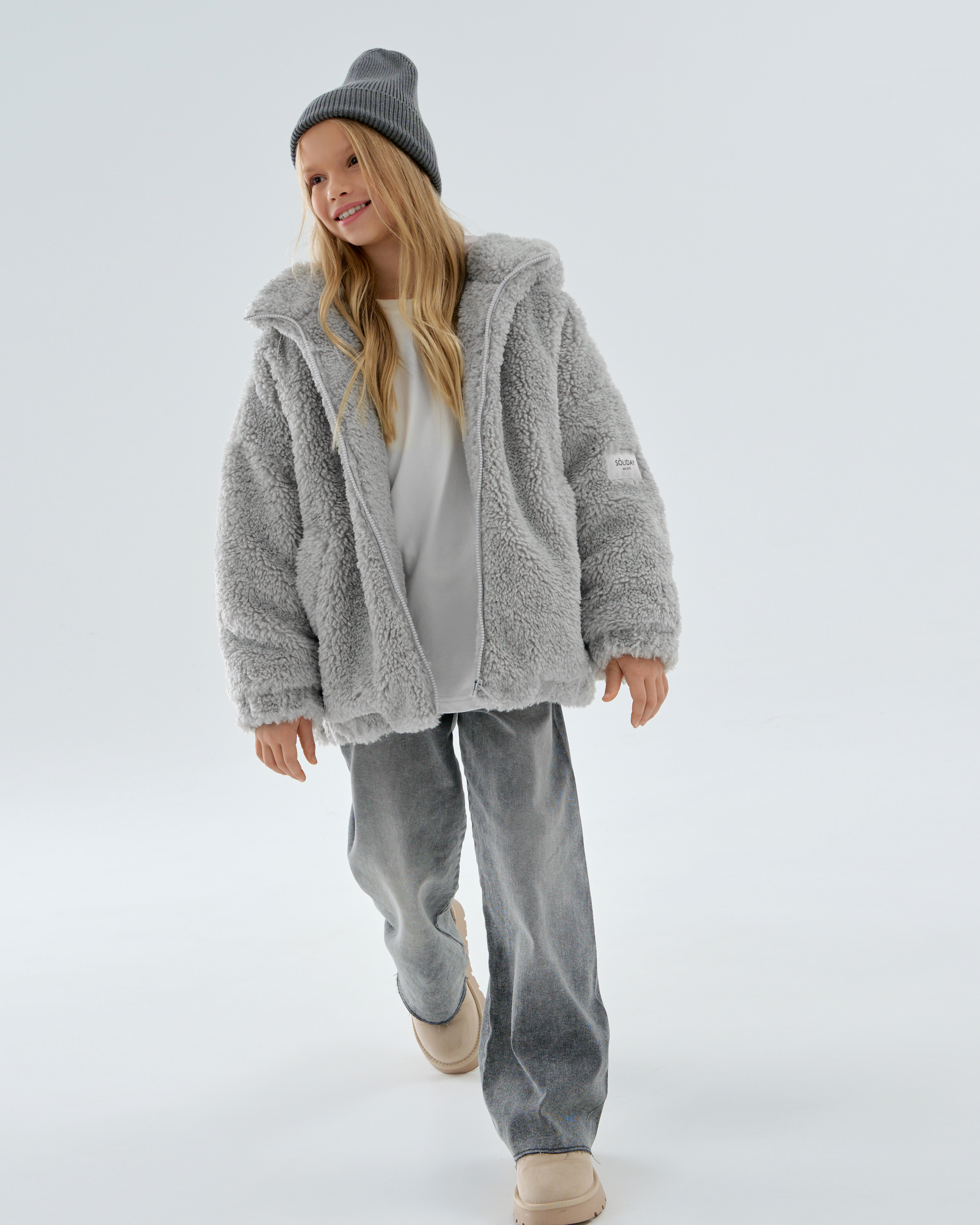 Бомбер меховой BUBBLE SAMPLE собственного производства - фото 4