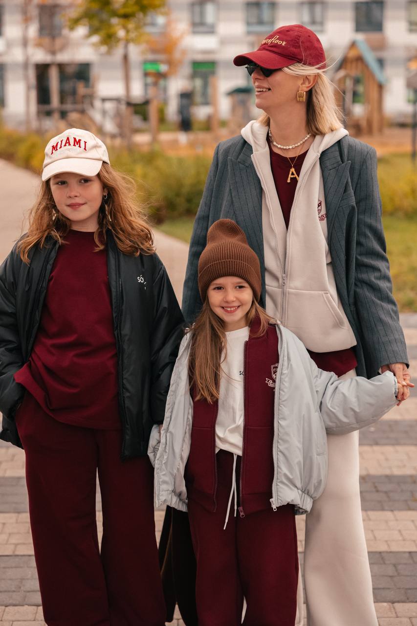 на прогулку всей семьей