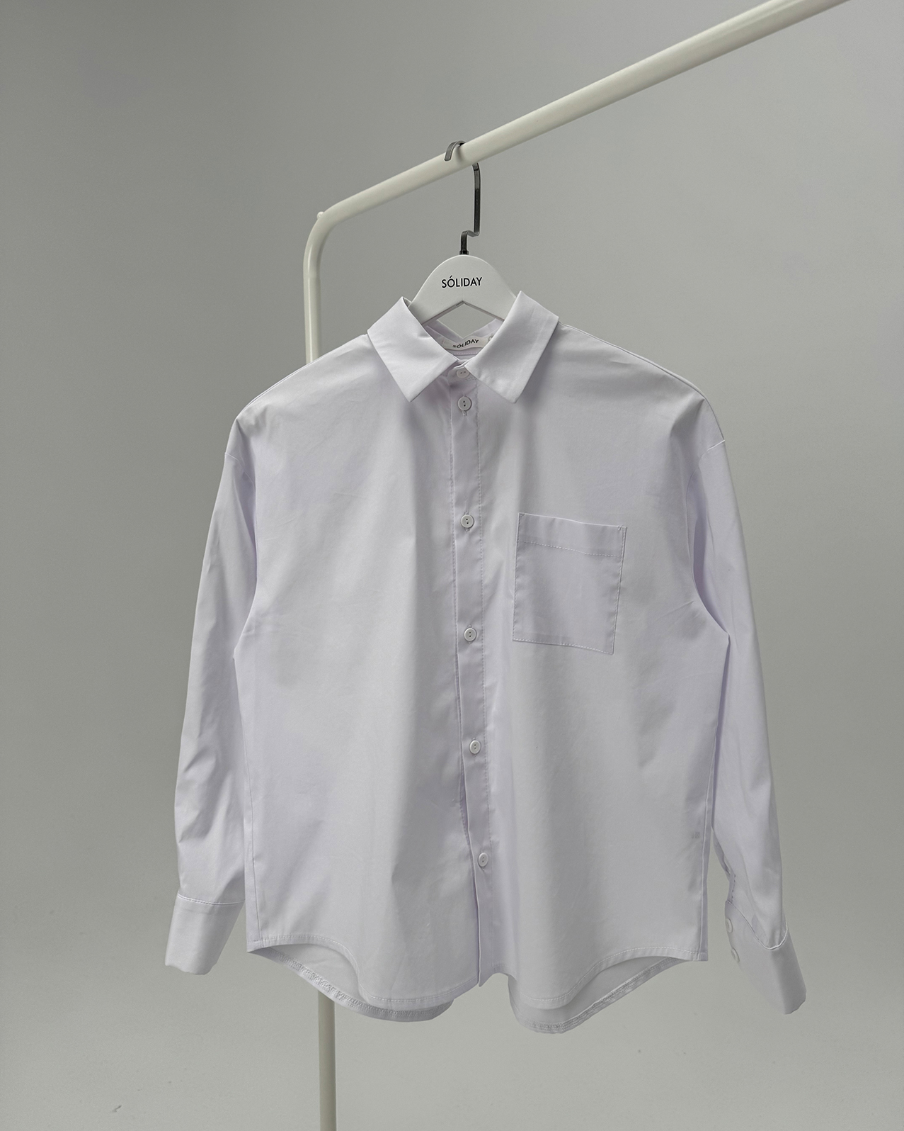 Рубашка оверсайз SCHOOL SAMPLE собственного производства - фото 6