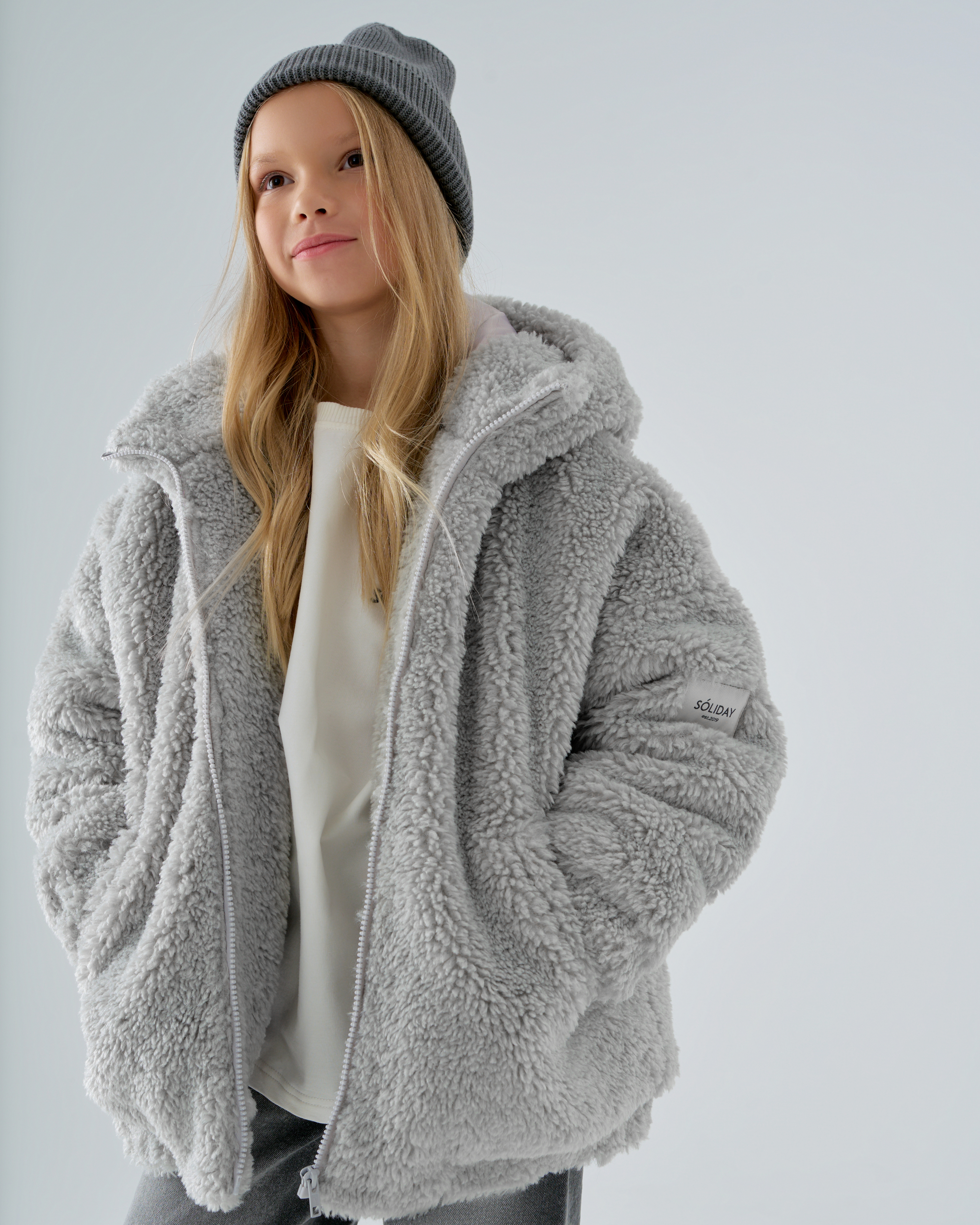 Бомбер меховой BUBBLE SAMPLE собственного производства - фото 3