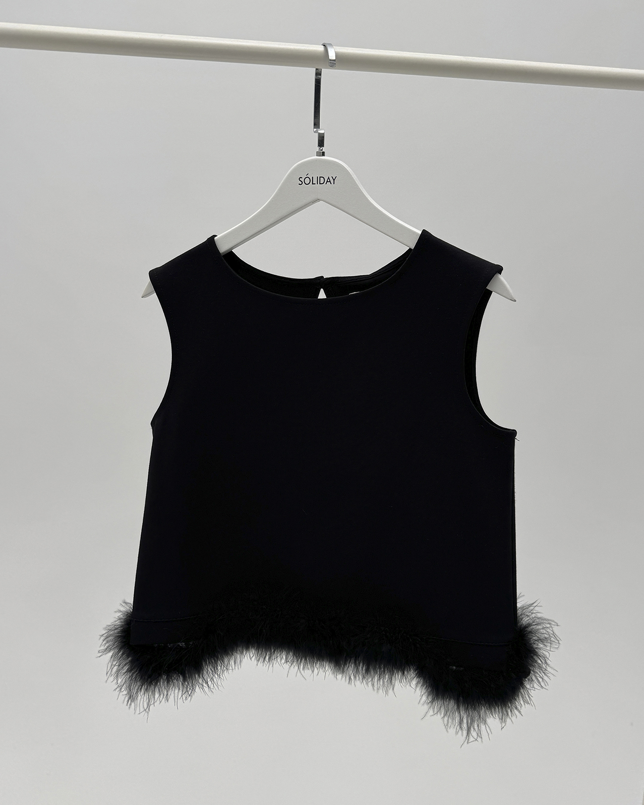 Топ PUFF SAMPLE ЧЕРНЫЙ