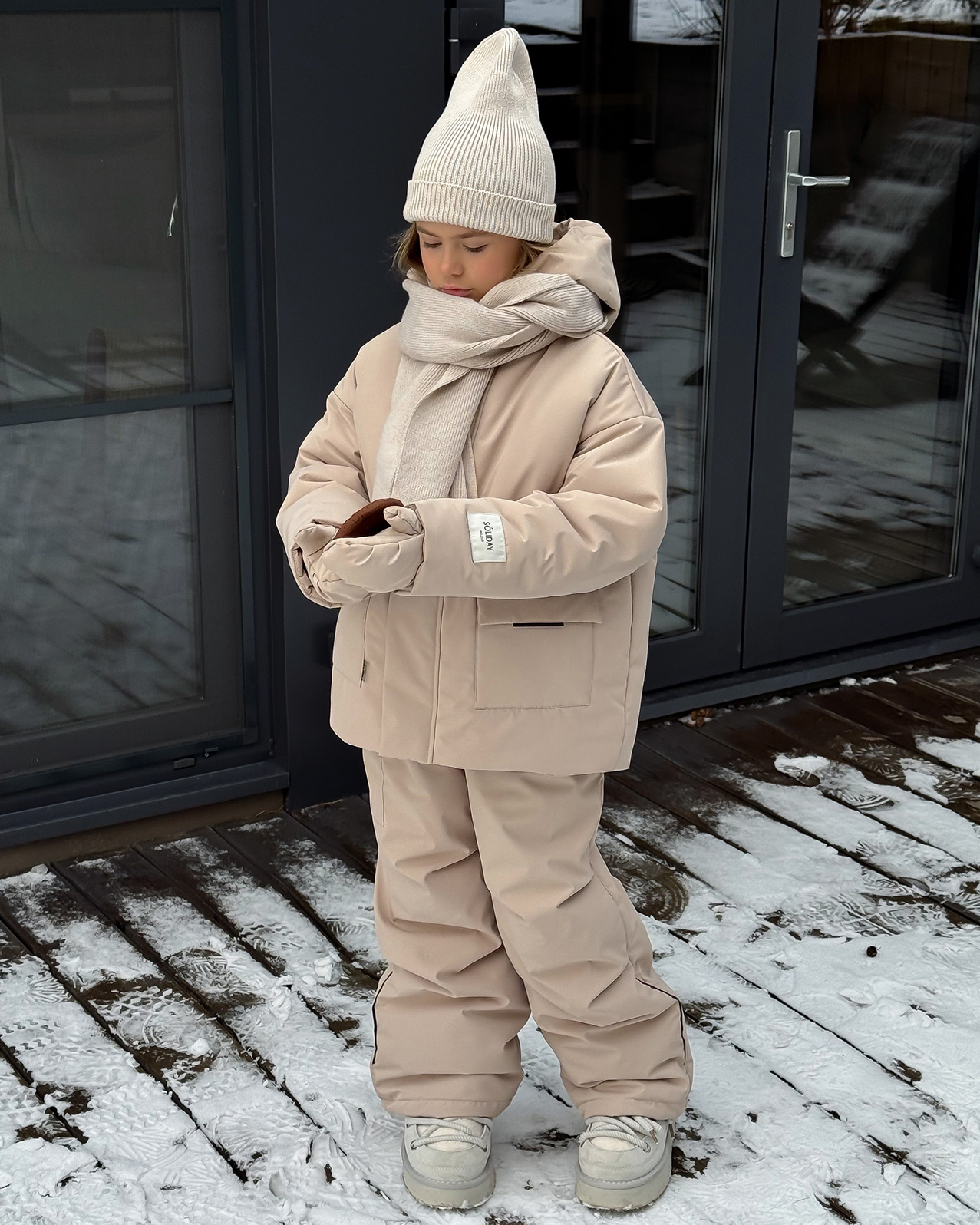 Комплект зимний SOUL бежевый