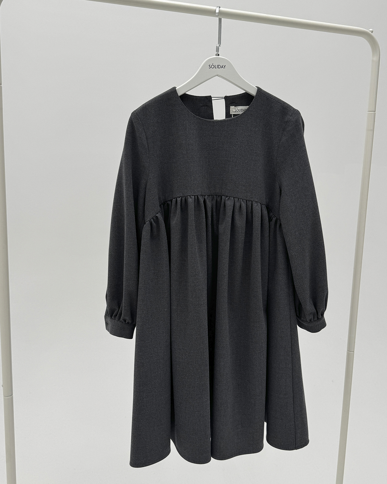 Платье SCHOOL SAMPLE СЕРЫЙ