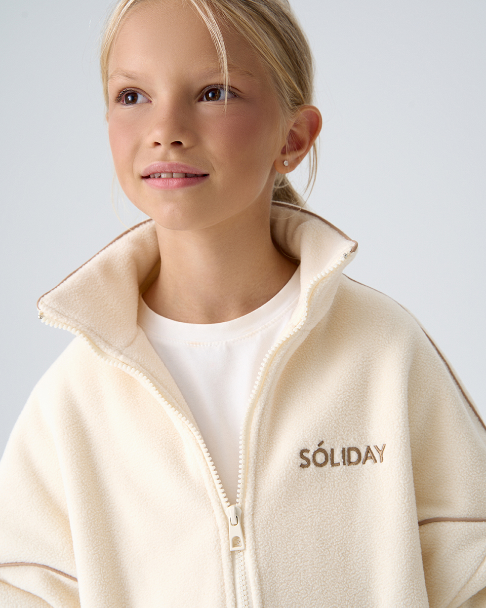 Бомбер флисовый с кантом SAMPLE собственного производства - фото 2