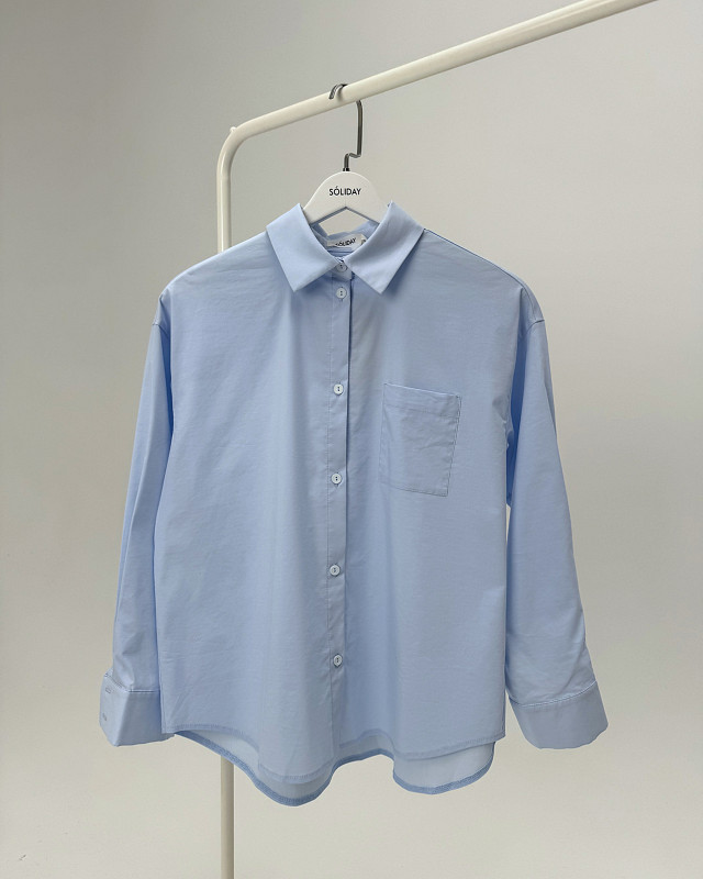 Рубашка оверсайз SCHOOL SAMPLE собственного производства