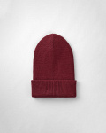 Шапка вязаная JOY бордовый