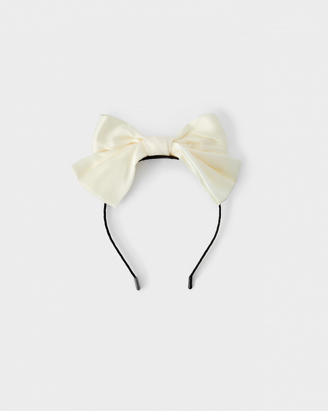 Ободок с большим бантом собственного производства