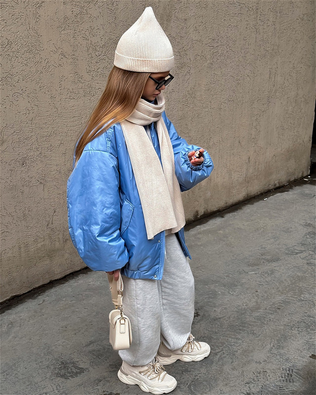 Шарф вязаный HUSH собственного производства